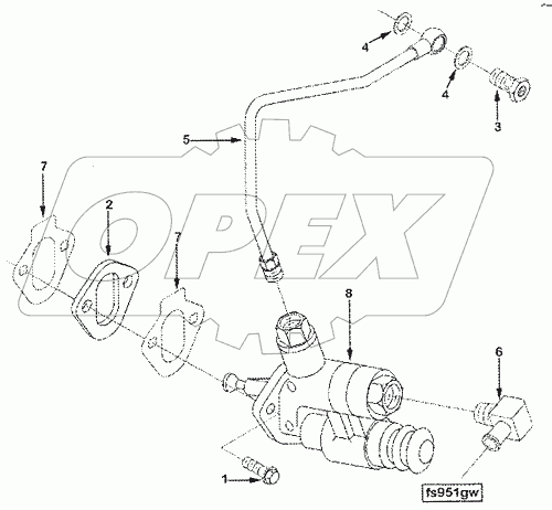 FS9238-04 Подающий насос